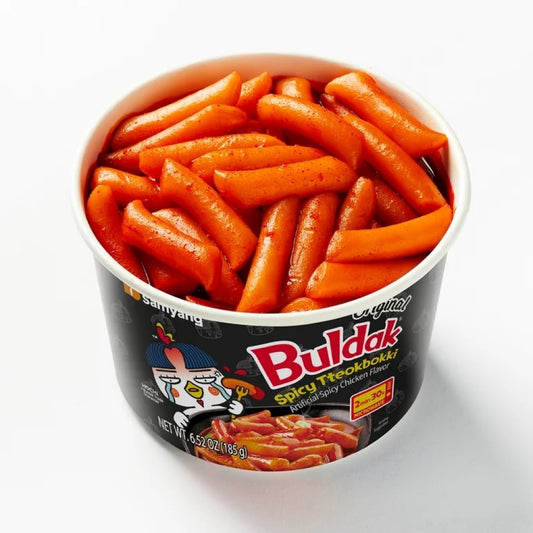 Massa Arroz Tteokbokki Buldak Hot Chicken 185g Samyang