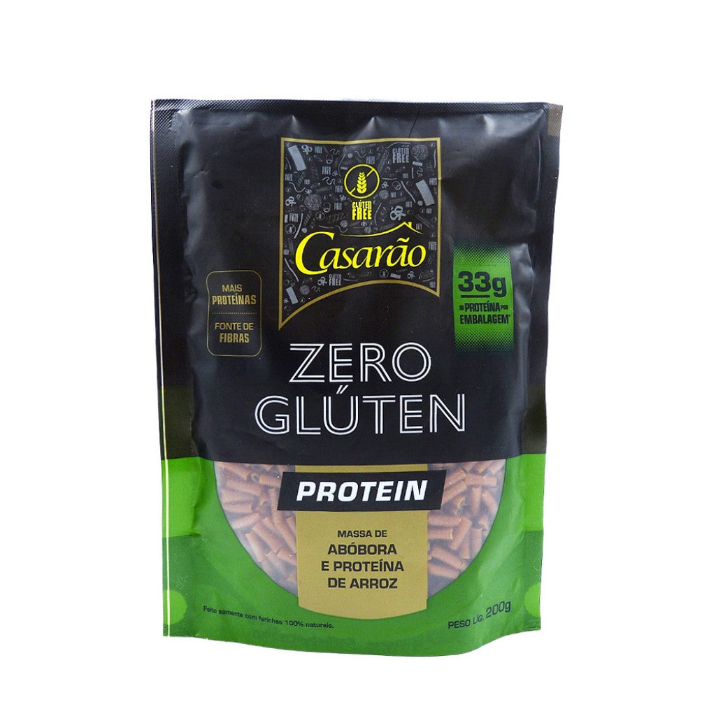 Massa de Abóbora e Proteína de Arroz Sem Glúten 200g