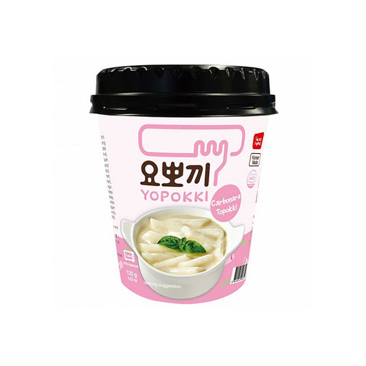 Massa de Arroz Yopokki Carbonara 120g Young Poong