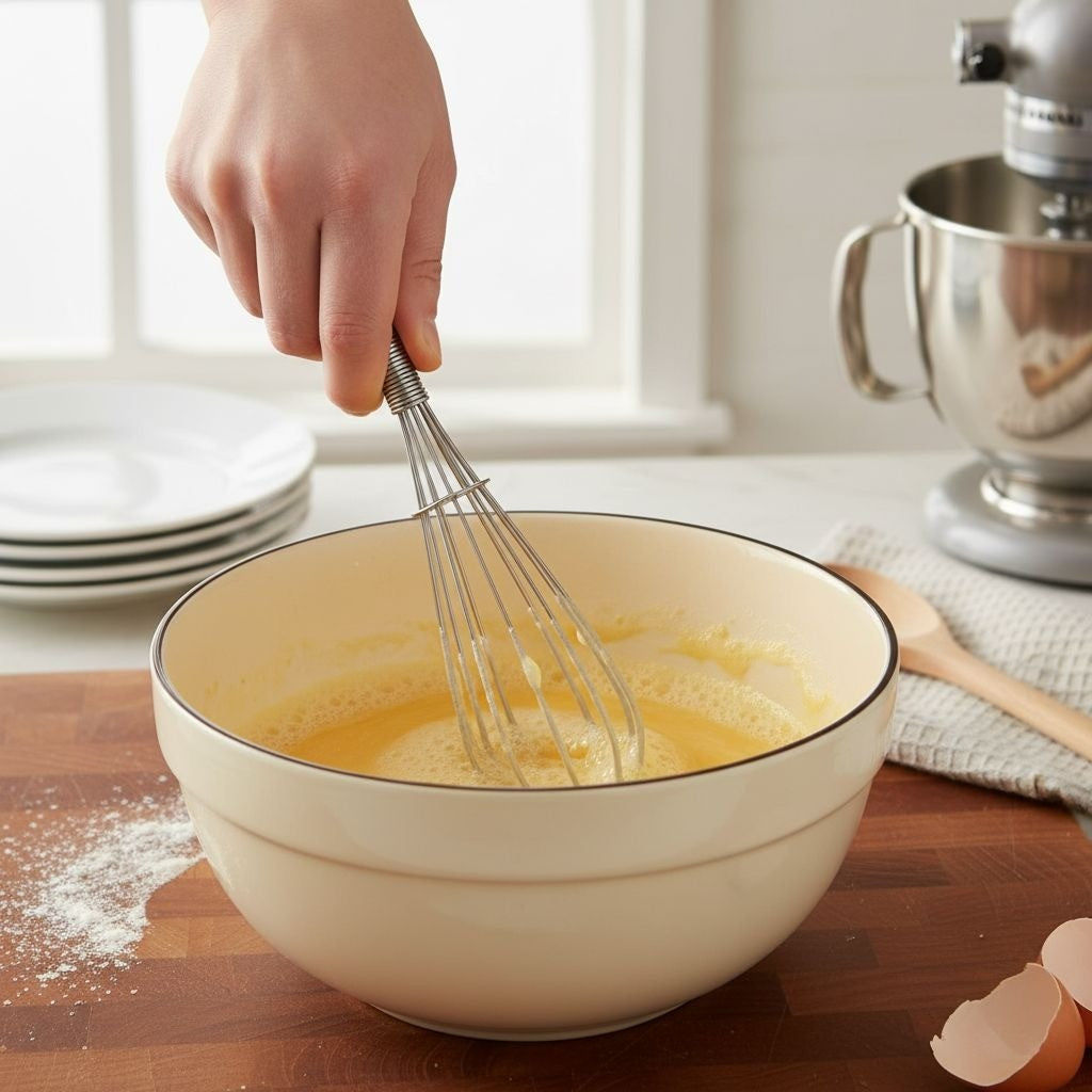 Mini Batedor de Ovos em Aço Inox Pequeno Jirosan