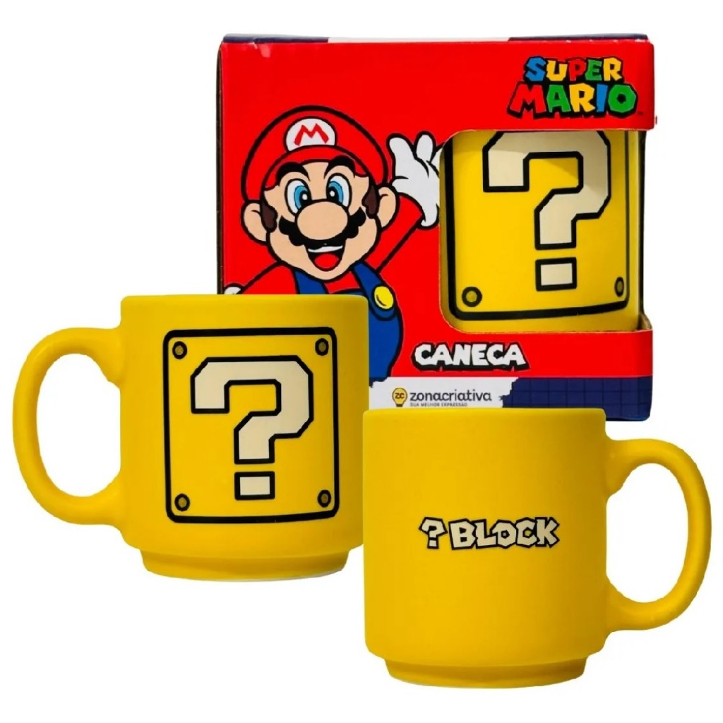 Mini Caneca Interrogação 100ml Zona Criativa