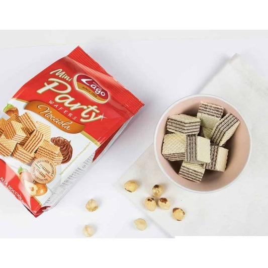 Mini Wafers Avelãs Party Nocciola 125g Gastone Lago