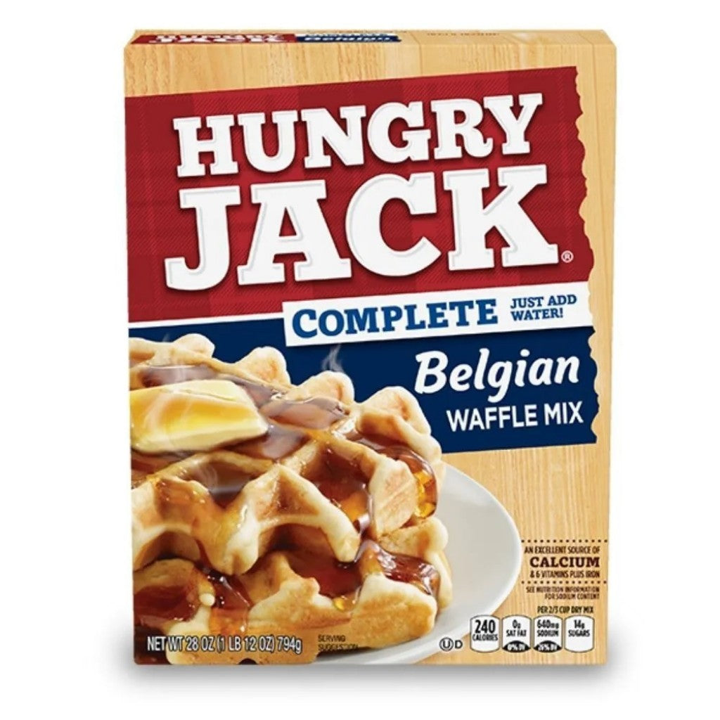 Mistura para Waffle Belga Belgian Waffle 794g Hungry Jack