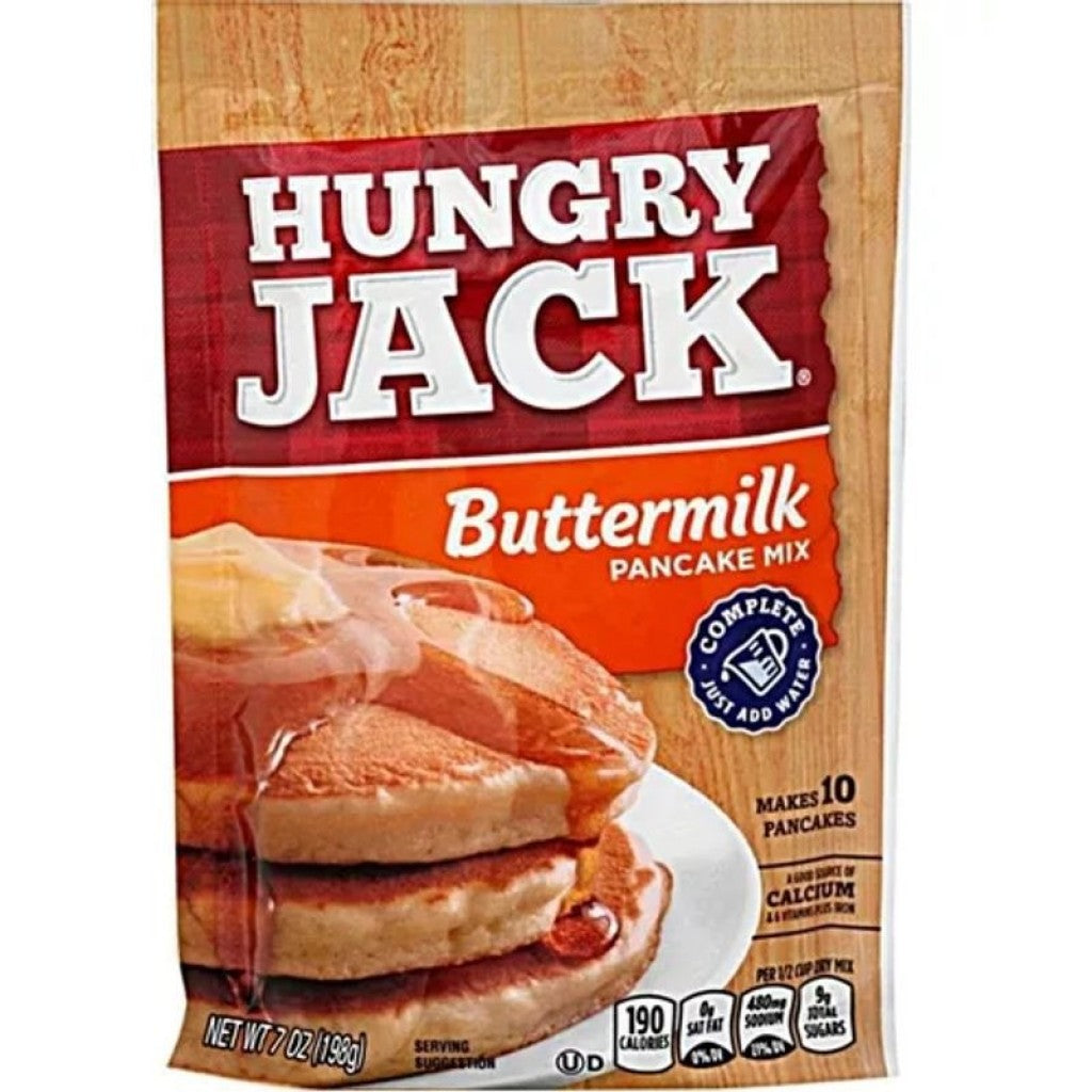 Mix para Panqueca Buttermilk 198g Hungry Jack