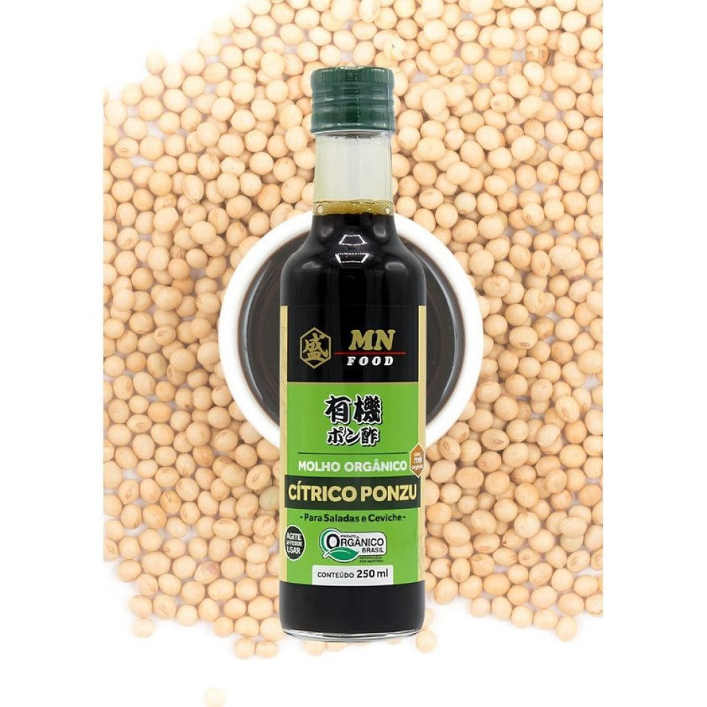 Molho Cítrico Ponzu Orgânico 250ml Mn Food