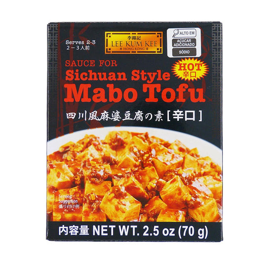 Molho para Mabo Tofu Estilo Sichuan Picante 70g