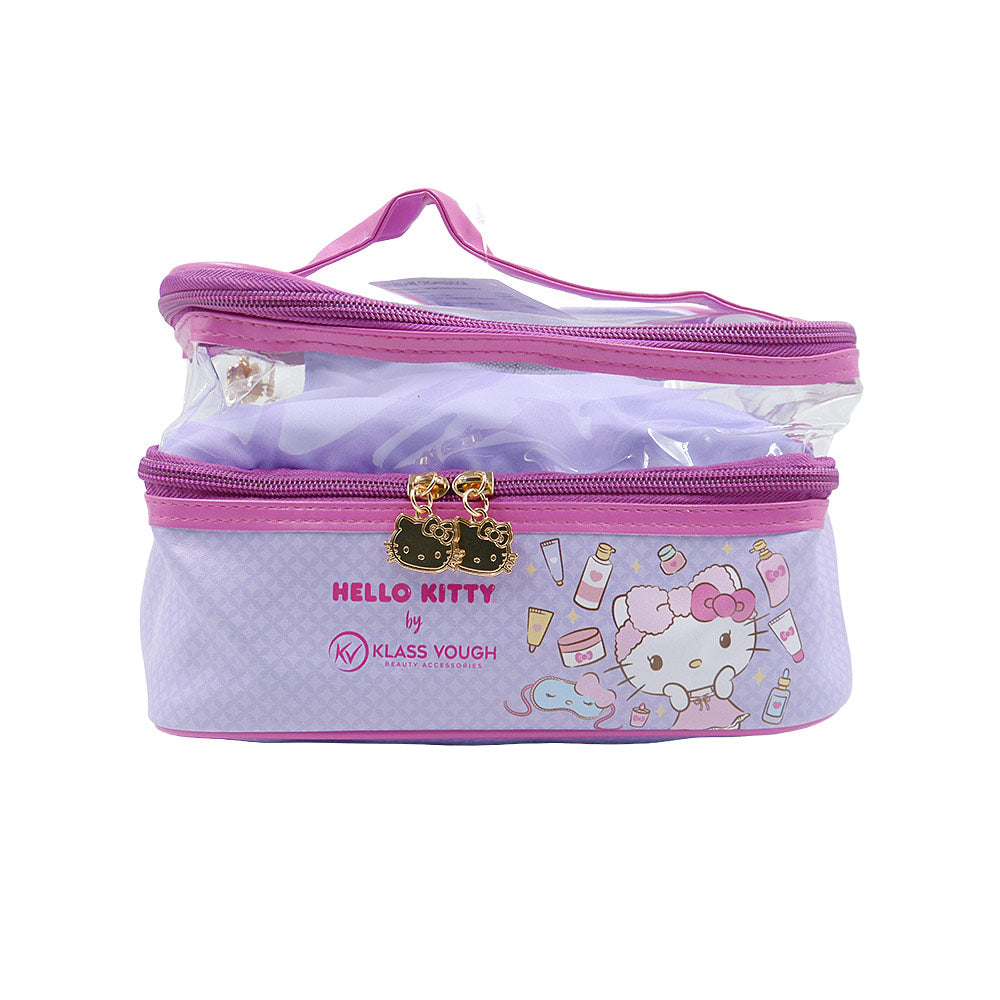 NECESSAIRE LILAS HELLO KITTY 16,5X23X16,5CM KCHK-01L KLASS VOUGH
