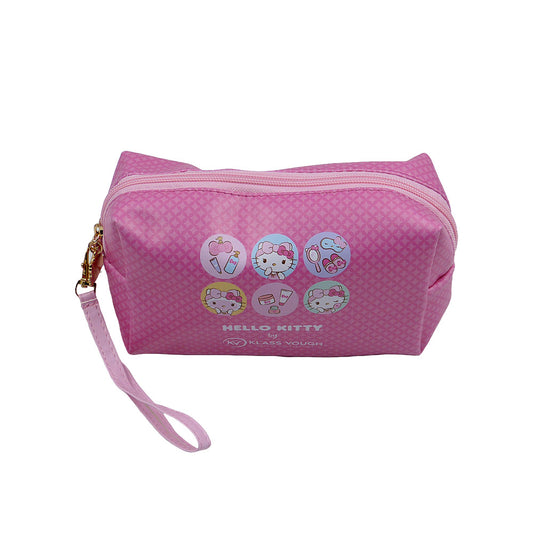 NECESSAIRE PINK HELLO KITTY 18,5X10,5X7CM KCHK-04P KLASS VOUGH