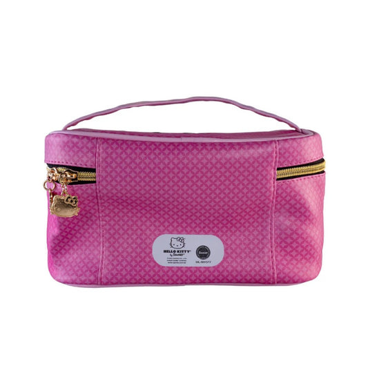 Necessaire Pink Hello Kitty 21x13x13cm Klass Vough