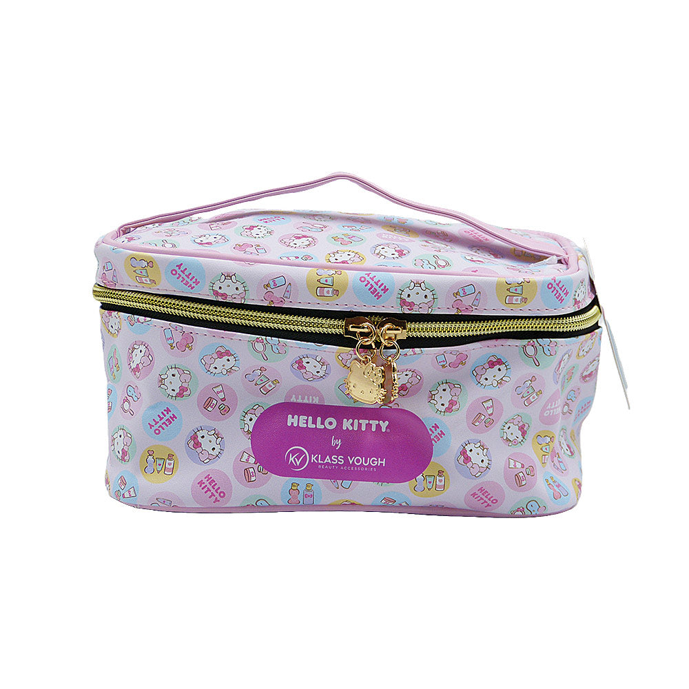 NECESSAIRE ROSA HELLO KITTY 13X21X13CM KCHK-05R KLASS VOUGH