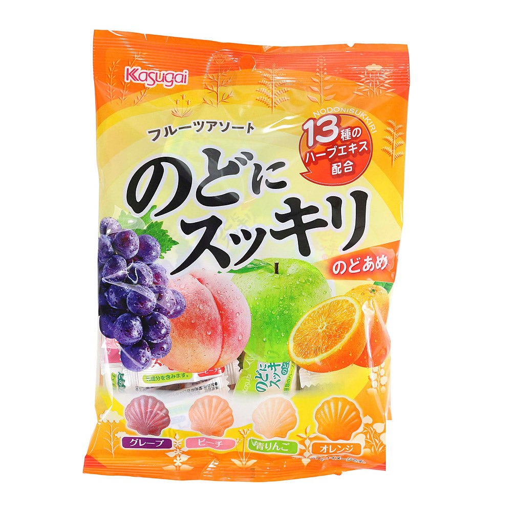 Bala Resfrecante de Ervas Leite Frutas 112g