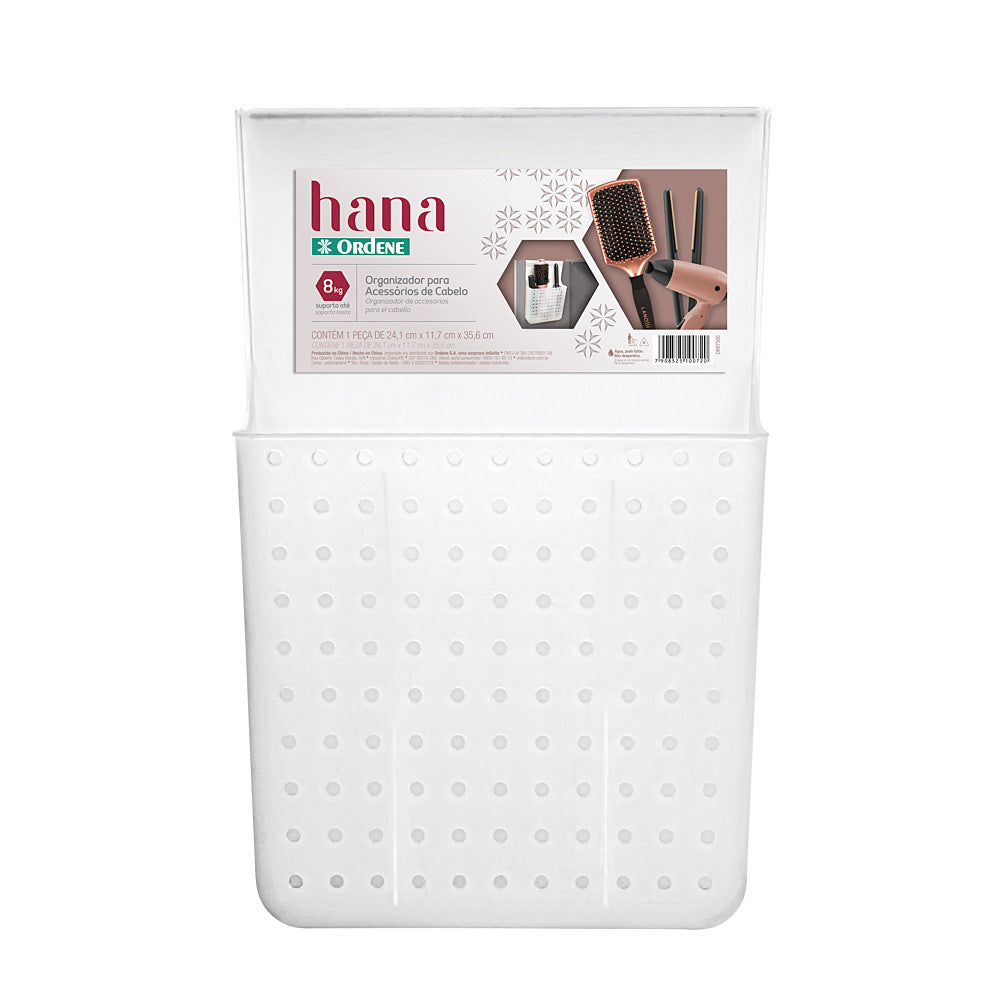 Organizador para Acessórios de cabelo banheiro 24,1x11,7x35,6cm Ordene