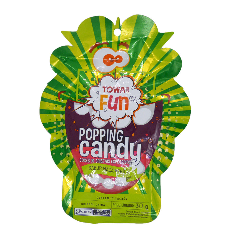 Popping Candy de Maçã Verde 30g