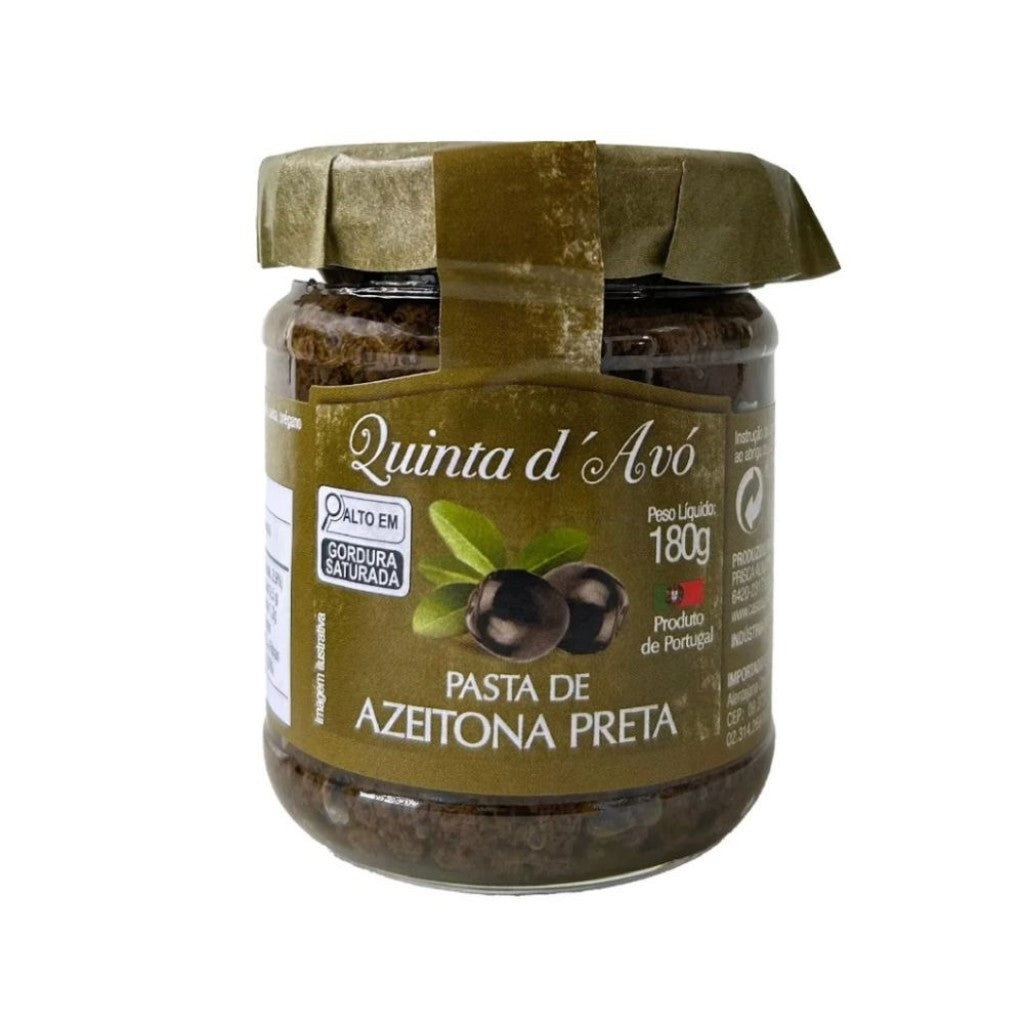 Pasta de Azeitona Preta 180g Quinta d’Avó