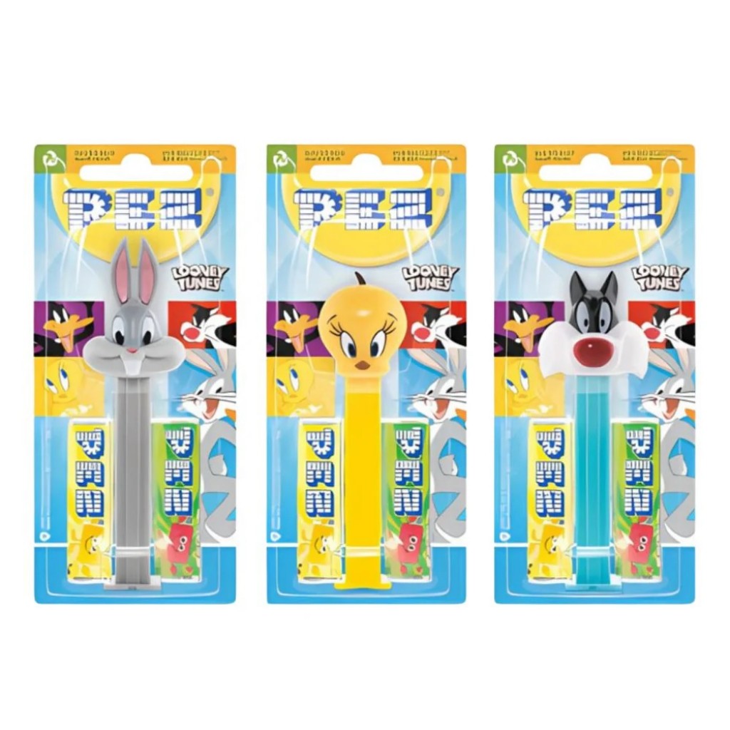 Pastilha Sabor Mor Lar Lim Looney Tunes Blister 25,5g Pez