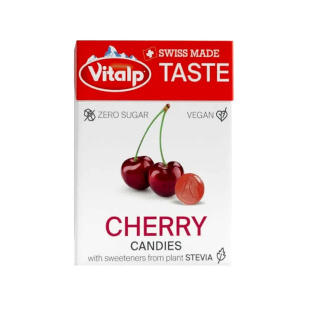 PASTILHA SEM ACUCAR SABOR CEREJA 25G VITALP