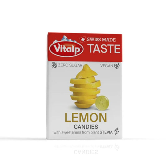 Pastilha Sem Açucar Sabor Limão 25g