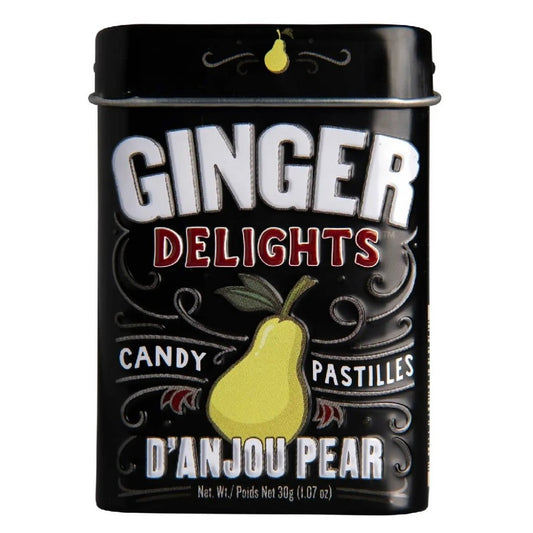 Pastilhas Sabor Pera 30g Ginger Delights