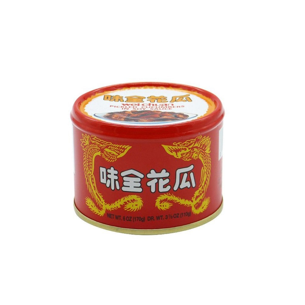 Pepino em Conserva no Molho de Soja 170g Wei Chuan