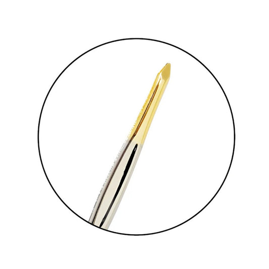 Pinça Profissional Ponta Dourada Fina Tw195dhg Klass Vough