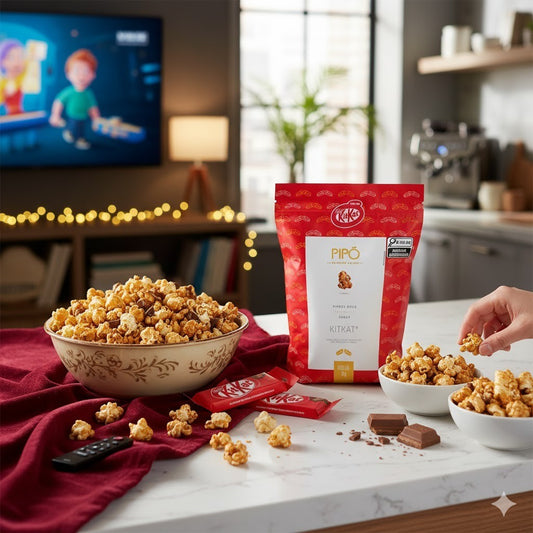 Pipoca Doce sabor Chocolate e Coco 90g Pipó