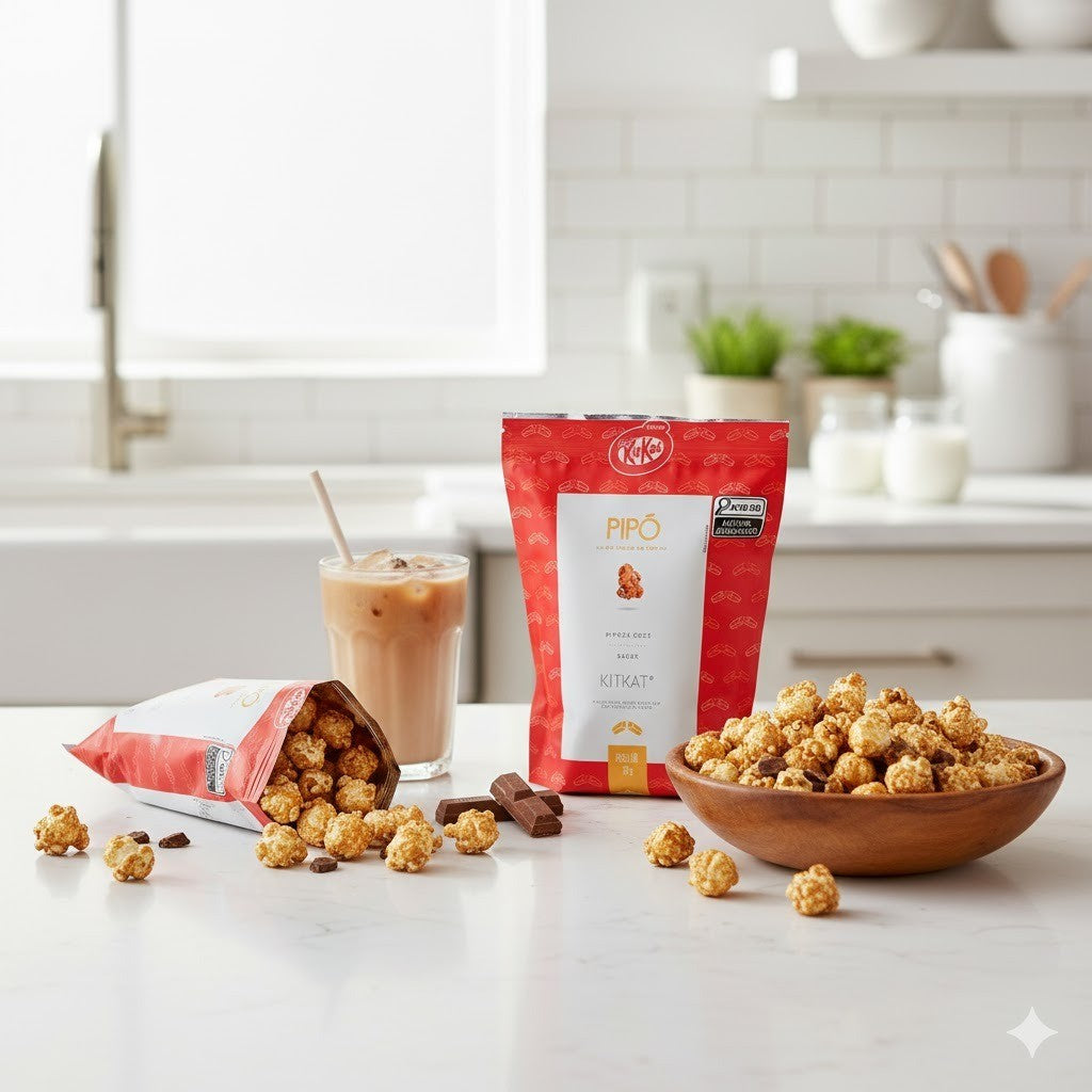 Pipoca Doce sabor Kitkat 70g Pipó