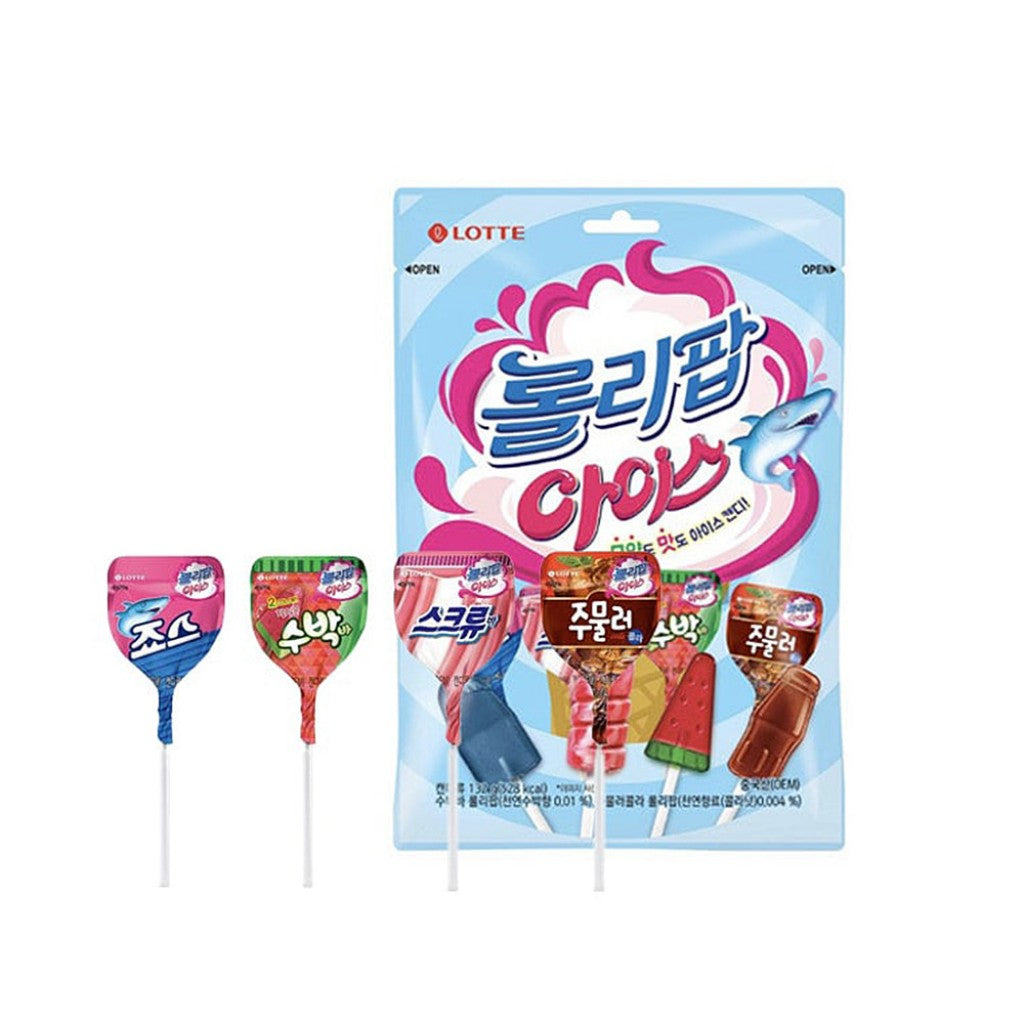 Pirulito Sabores Sortidos Lollipop Ice 132g Lotte
