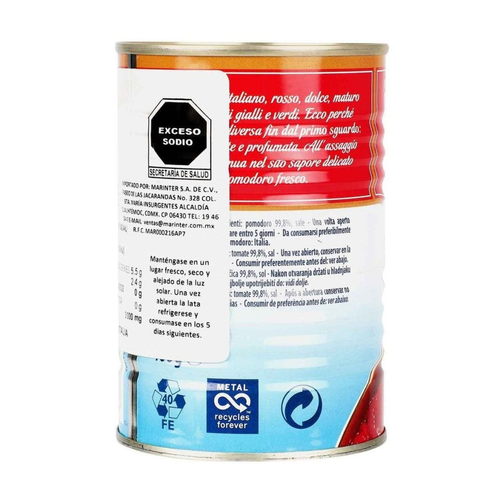 Polpa de Tomate Finamente Triturado Lata 400g Mutti