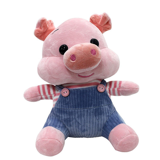 Porquinho de Pelucia com Roupa 24cm Ch2208 Sunn Toys