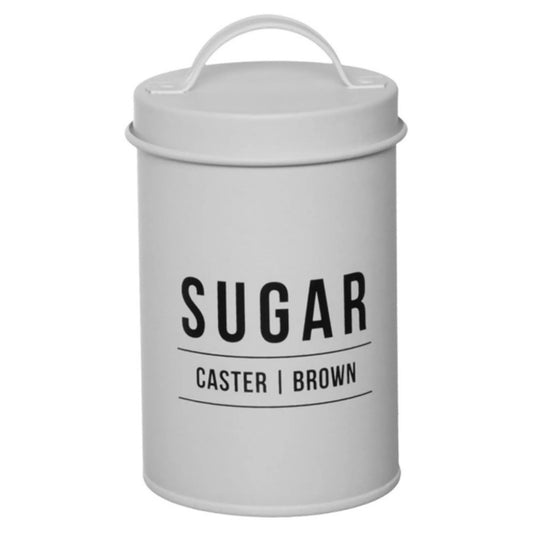 Pote Açúcar Manhattan em Aço Galvanizado Branco 700ml Hauskraft