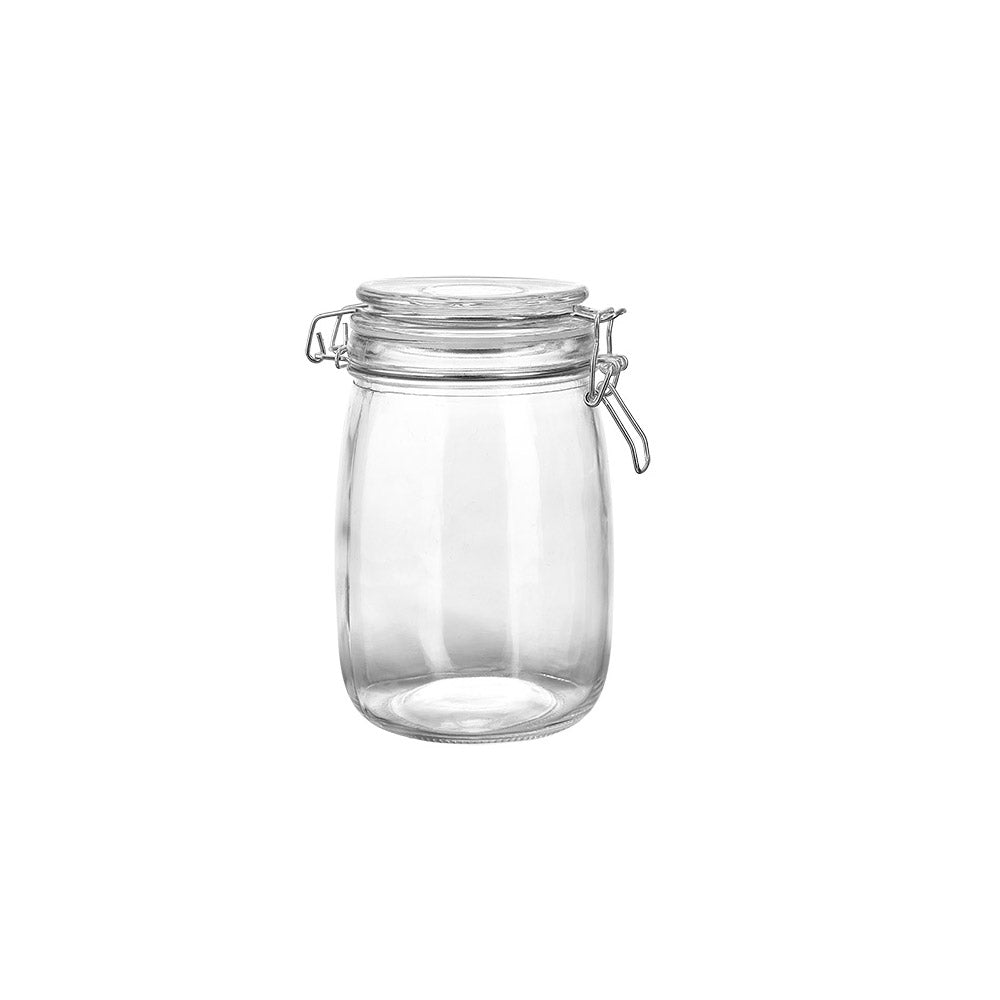 Pote Hermético de vidro redodondo 900ML