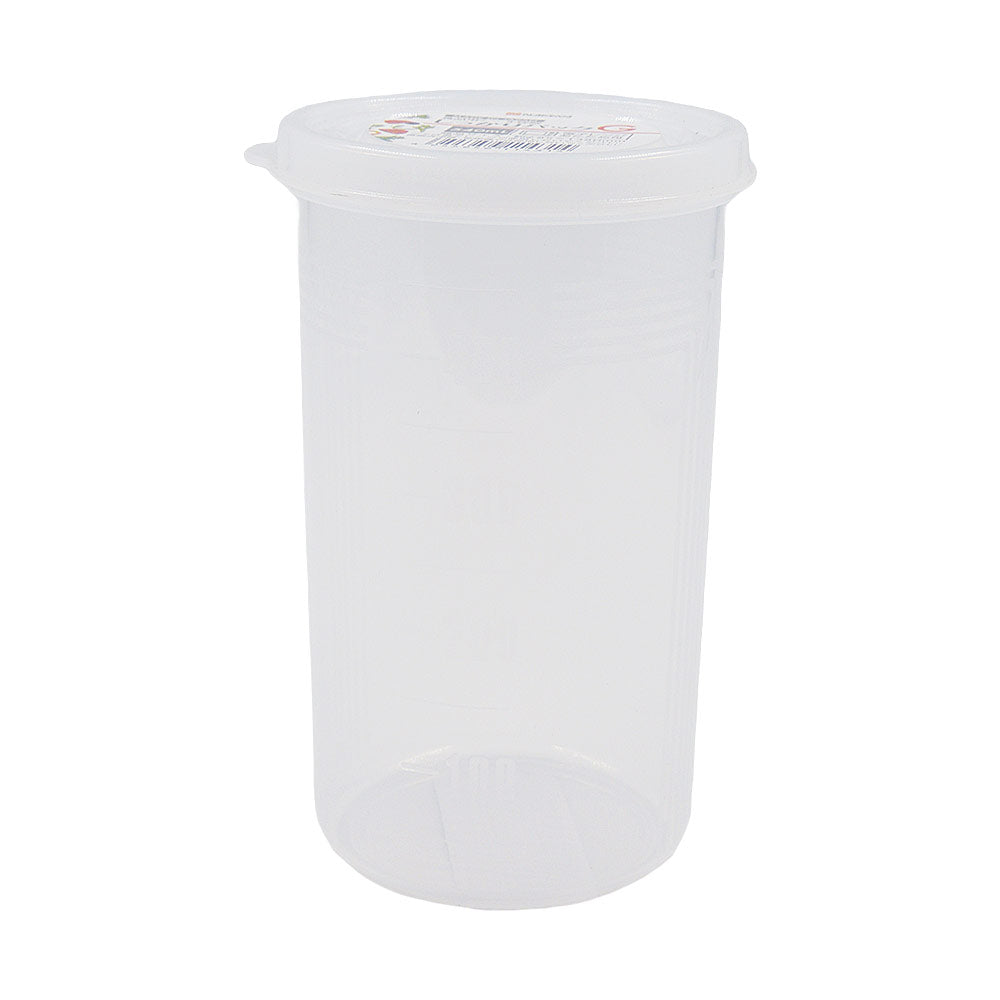 Pote de Plástico Redondo Transparente 540ml