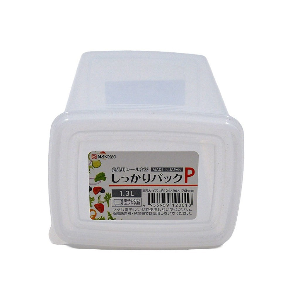 Pote de Plástico Transparente 1,3L Nakaya