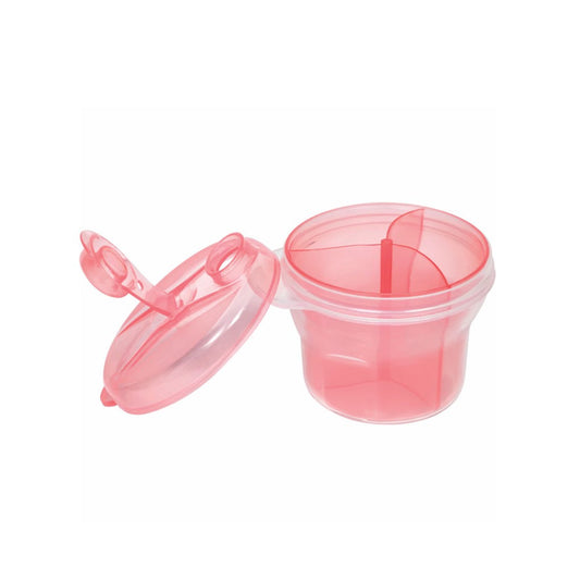 Pote para Leite em Pó Rosa 300ml Buba