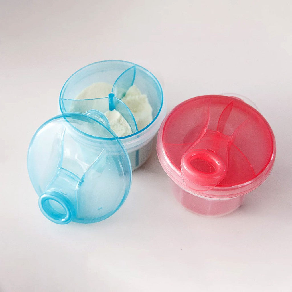 Pote para Leite em Pó Rosa 300ml Buba