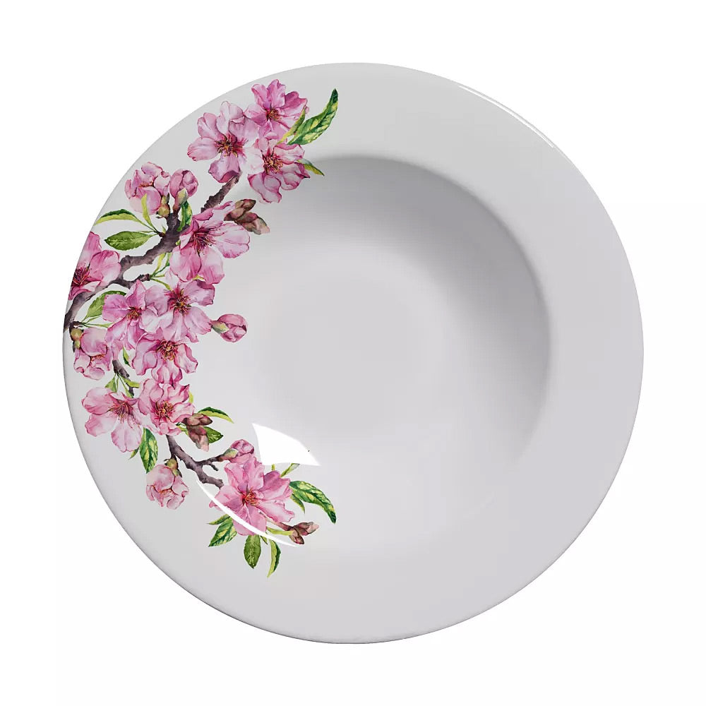 Prato Fundo Cerejeira 24,5x3,5cm Alleanza