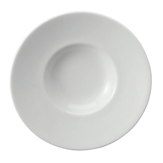 PRATO PORCELANA BRANCO PARA RISOTO 27CM SCHMIDT