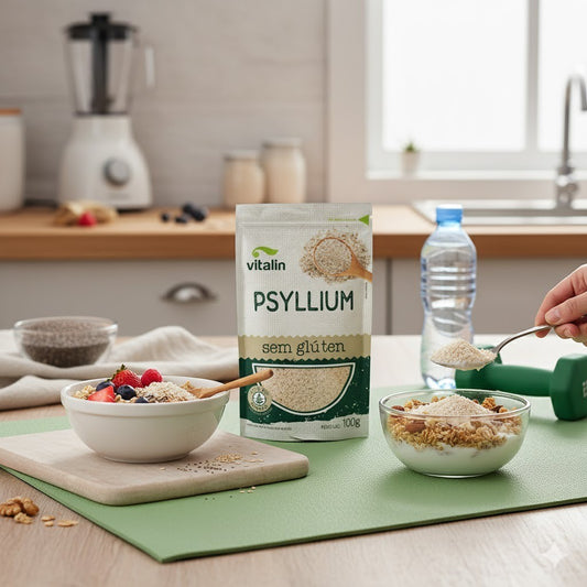 Psyllium Sem Glúten 100g Vitalin