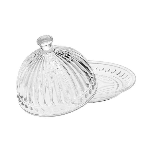 Queijeira de Cristal de Chumbo com Tampa Empire 20cm