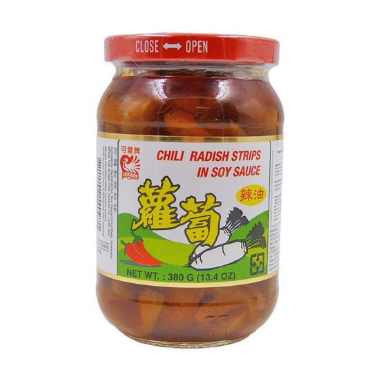 Rabanete Fatiado Apimentado no Molho de Soja 380g Dashing