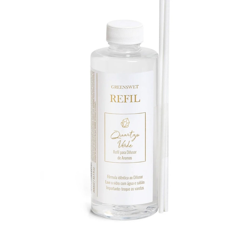 Refil De Difusor Quartzo Verde 300ml