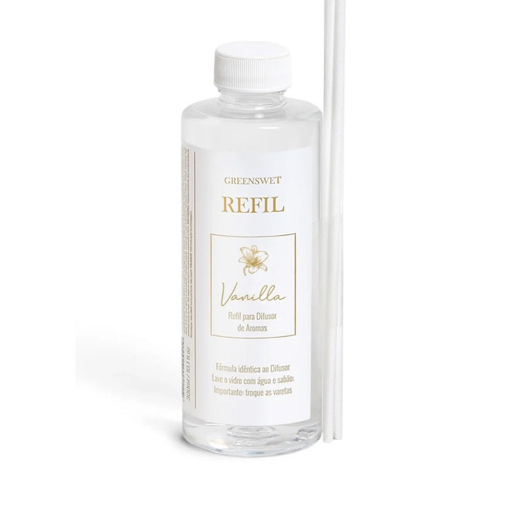Refil Difusor Vanilla 300ml Greenswet