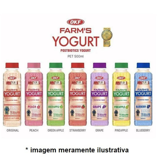 Refresco Farms Yogurt Blueberry 500ml Okf