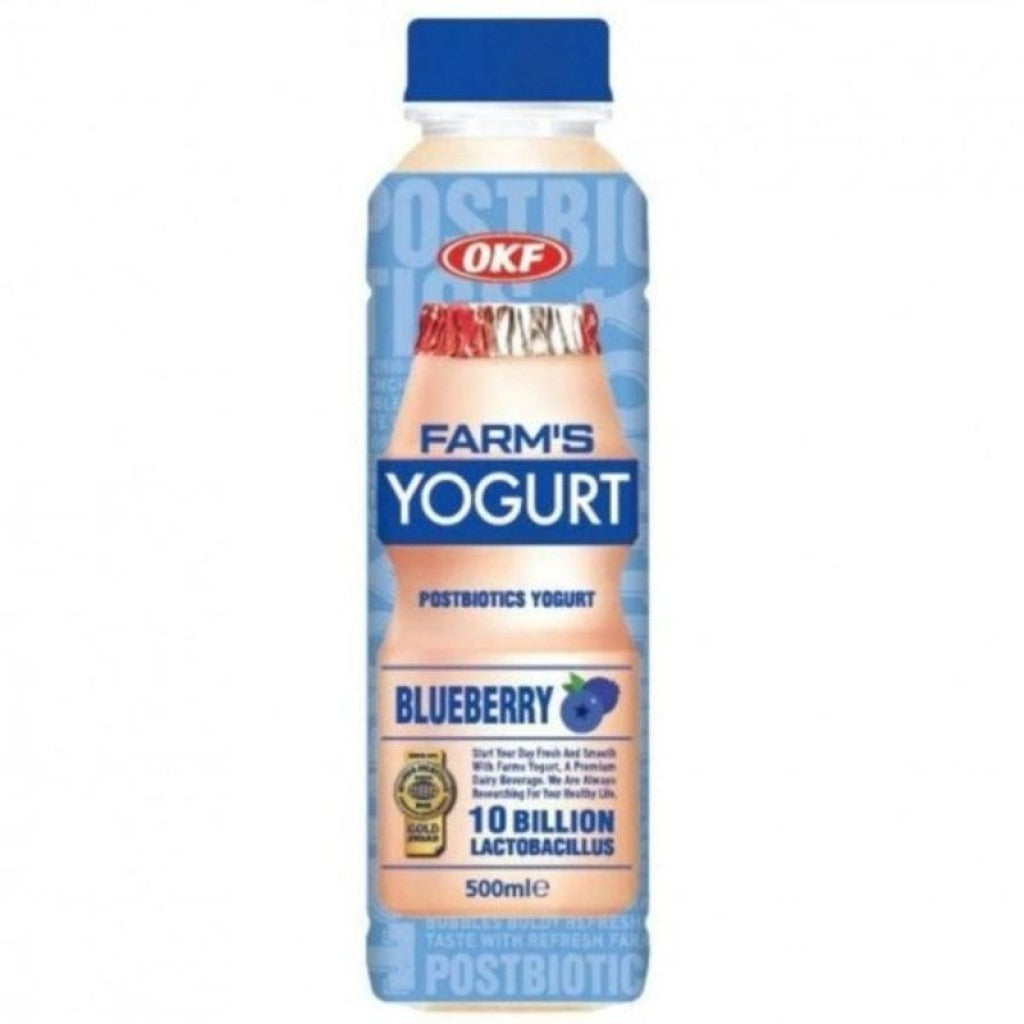 Refresco Farms Yogurt Blueberry 500ml Okf