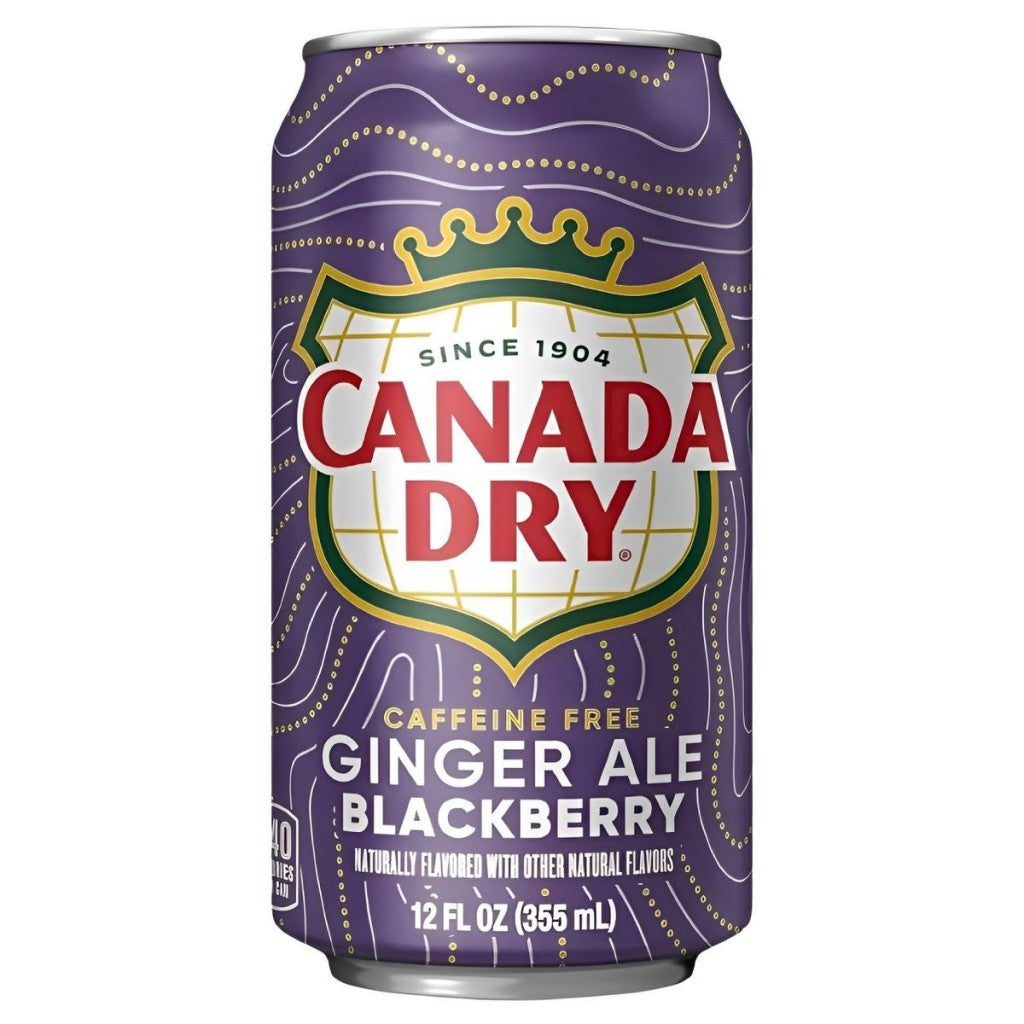Refrigerante Blackberry Ginger Ale 355ml Canada Dry