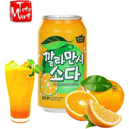 Refrigerante Coreano Lima Calamansi 350ml Sfcbio