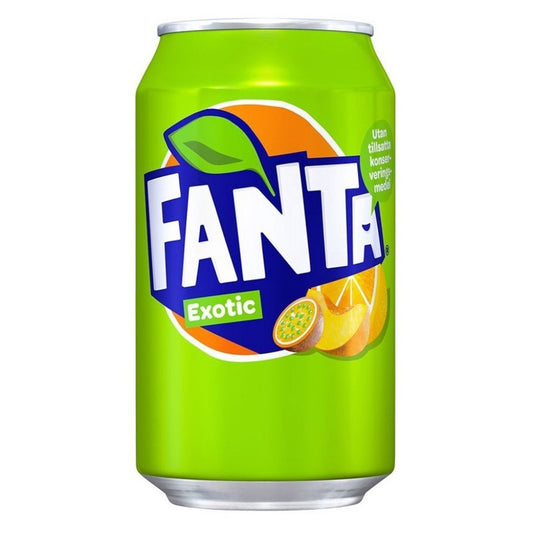 Refrigerante Exotic Laranja, Maracujá e Pêssego 330ml Fanta