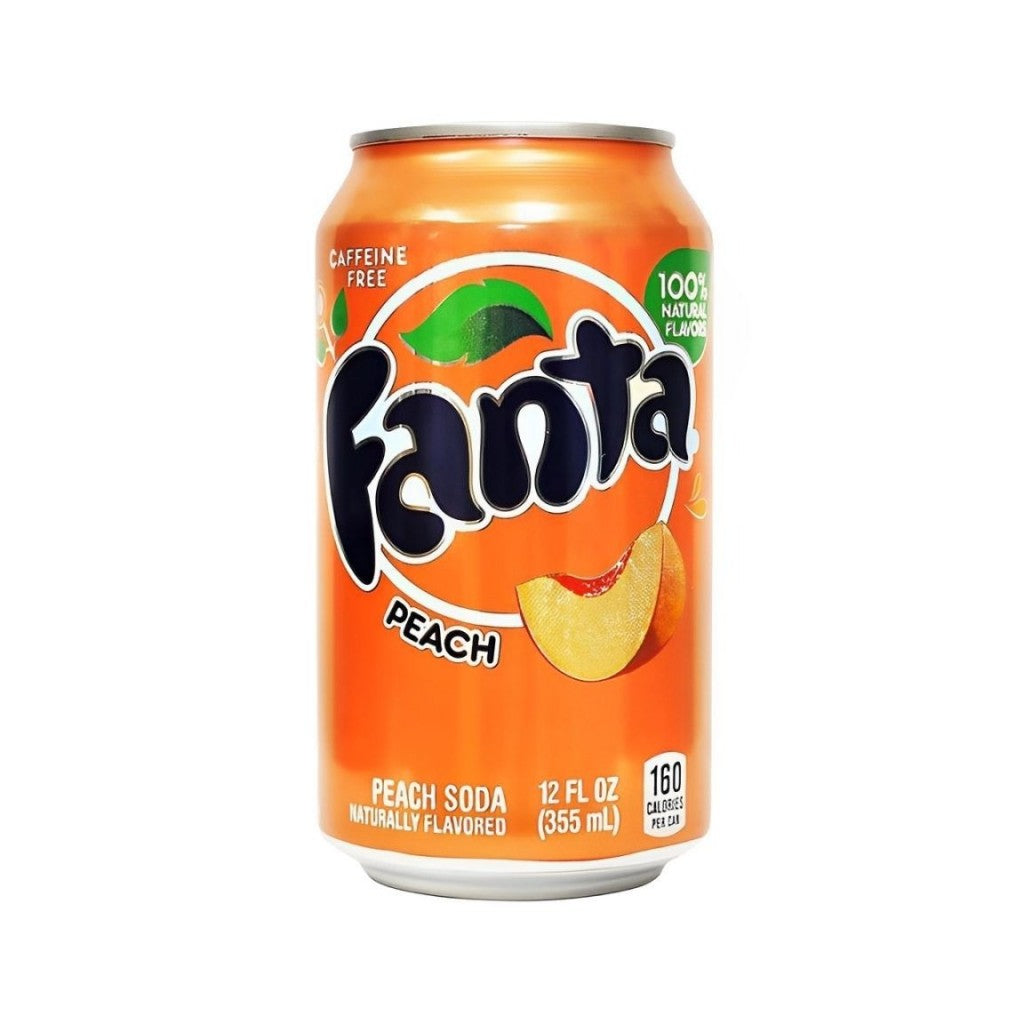 Refrigerante Peach Pêssego 355ml Fanta