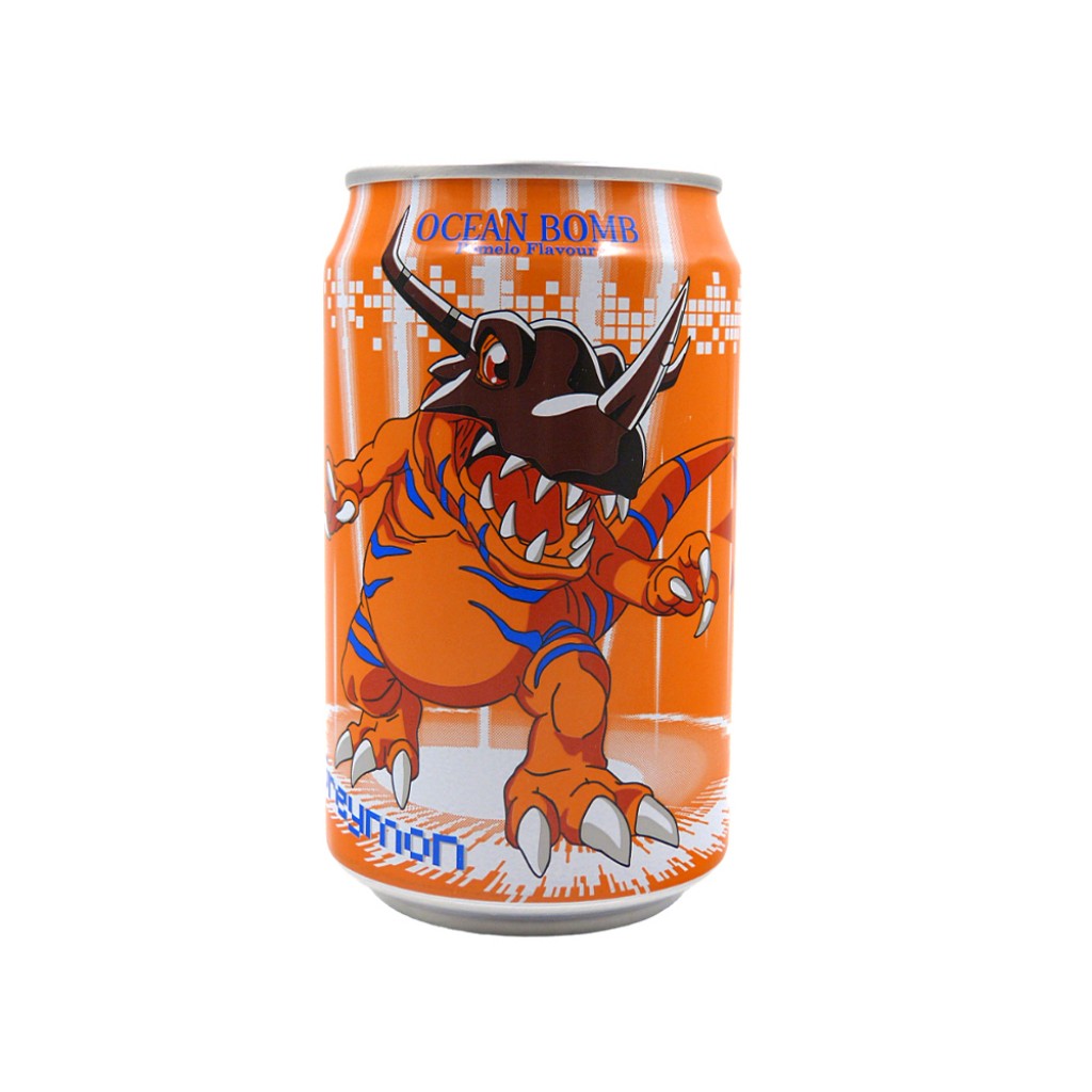 Refrigerante Sabor Pomelo Digimon 330ml Ocean Bomb