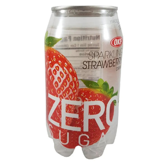 Refrigerante Sparkling Sabor Morango Zero 350ml OKF